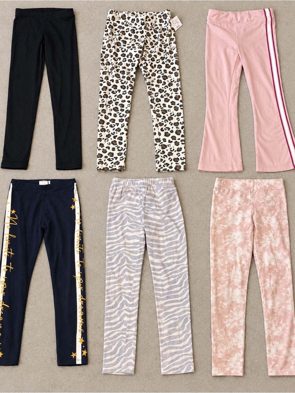 Girls’ Leggings Bundle Size 6–7 Zara, Gap, Cat & Jack, Carter’s + NWT